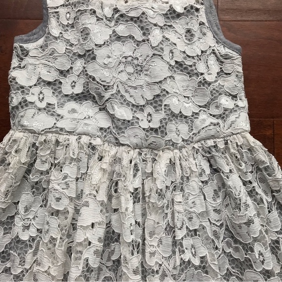 Pink & Violet Lace and Jersey Knit Dress, Size 6X - Picture 4 of 12